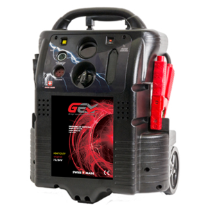 GEM BT2 12/24 VOLT-6400 AMPER PRO.AKÜ TAKVİYE CİHAZI BOOSTER (TEKERLEKLİ)